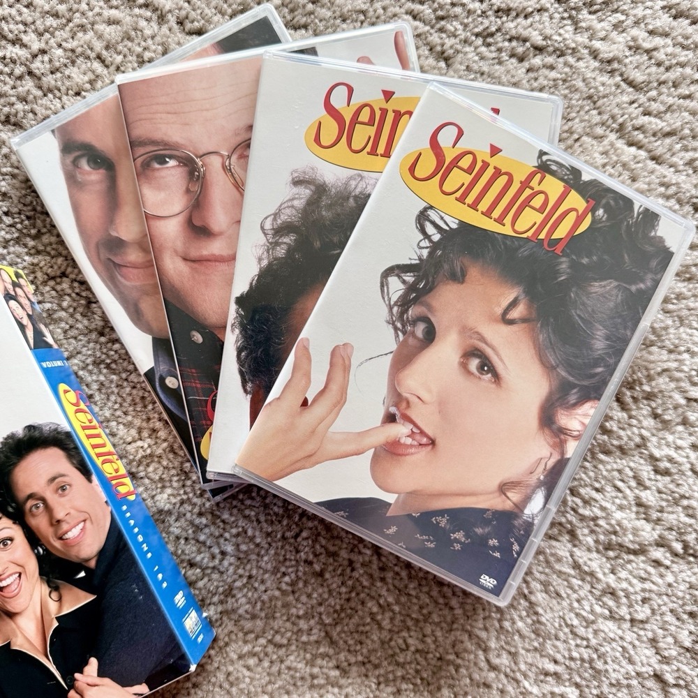 Seinfeld Seasons 1 & 2 DVD Box Set 2004 18 Episodes Remastered High Def‎ VGUC - Picture 6 of 11